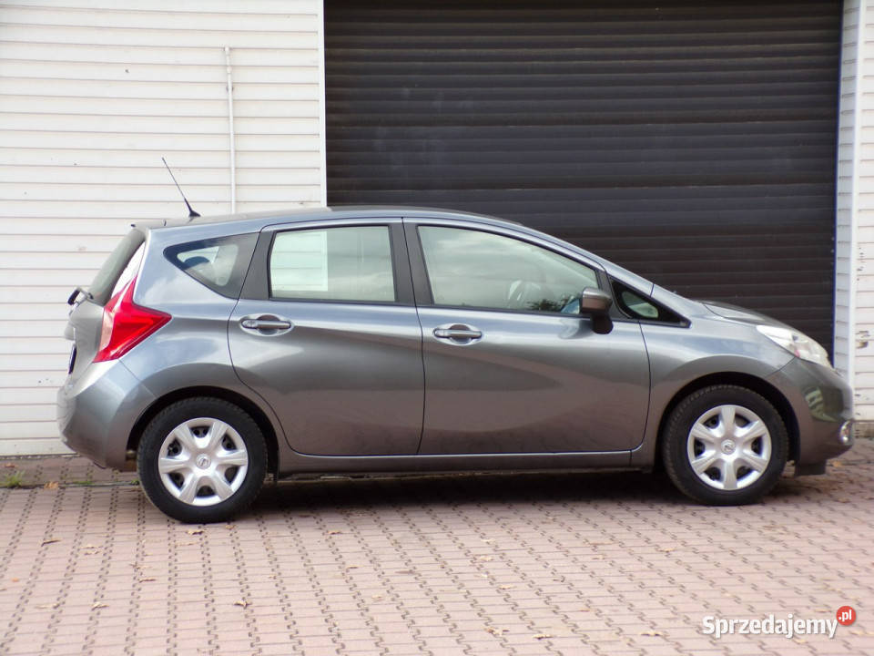 Nissan Note Klimatyzacja Gwarancja 12 80 2014 II komputer pokładowy Mikołów