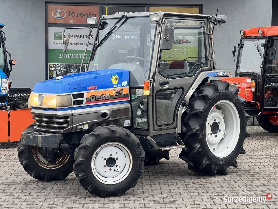 Traktor japoński ISEKI GEAS 31 kabina klima 31KM rewers wspo