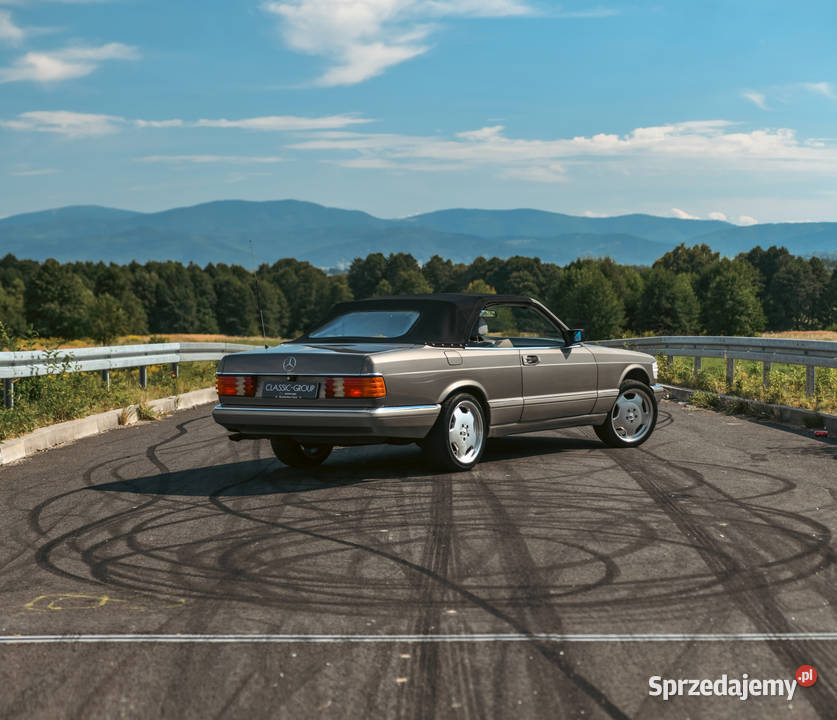 MercedesBenz C126 500SEC Bhr Cabriolet Rybarzowice