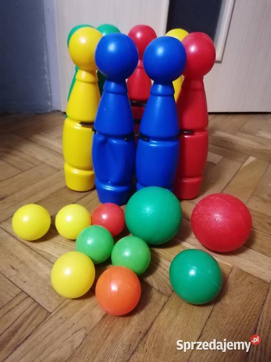 Kręgle 9 sztuk piłki Gdańsk