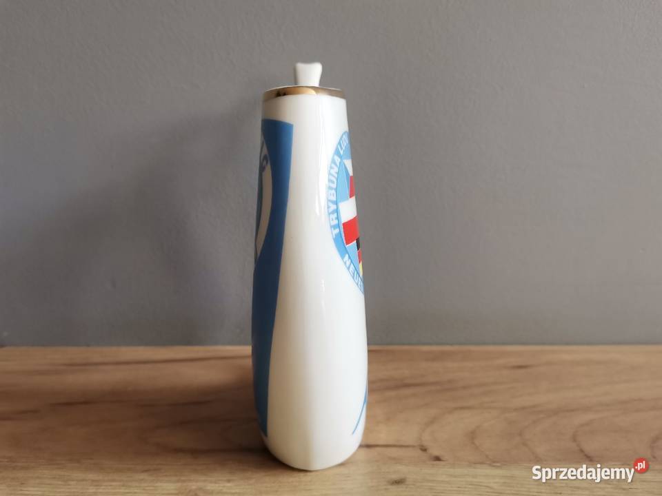Stara pijałka porcelana Ćmielów Wyścig Pokoju Katowice