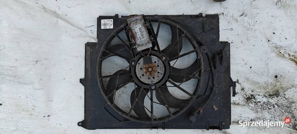 Wentylator chłodnicy klimatyzacji z modułem BMW Wentylatory chłodnicy dolnośląskie Siechnice sprzedam