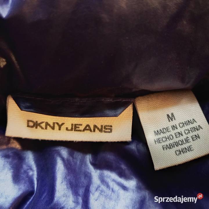 Spszedam kurtke fioletową DKNY JEANS Zaścianki