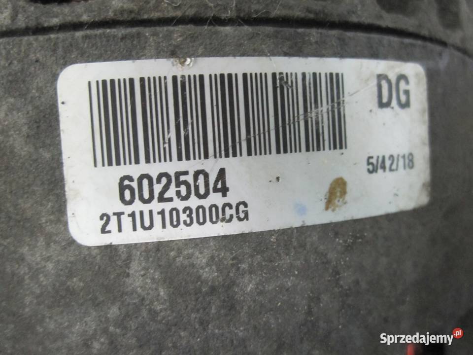 TRANSIT CONNECT 18 TDCI 10r alternator Części samochodowe sprzedam