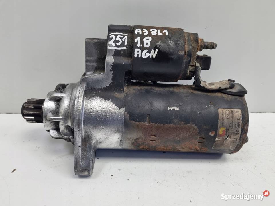 ROZRUSZNIK bosch 0986018390 VW Sharan 19 TDI AUY osobowe Części samochodowe