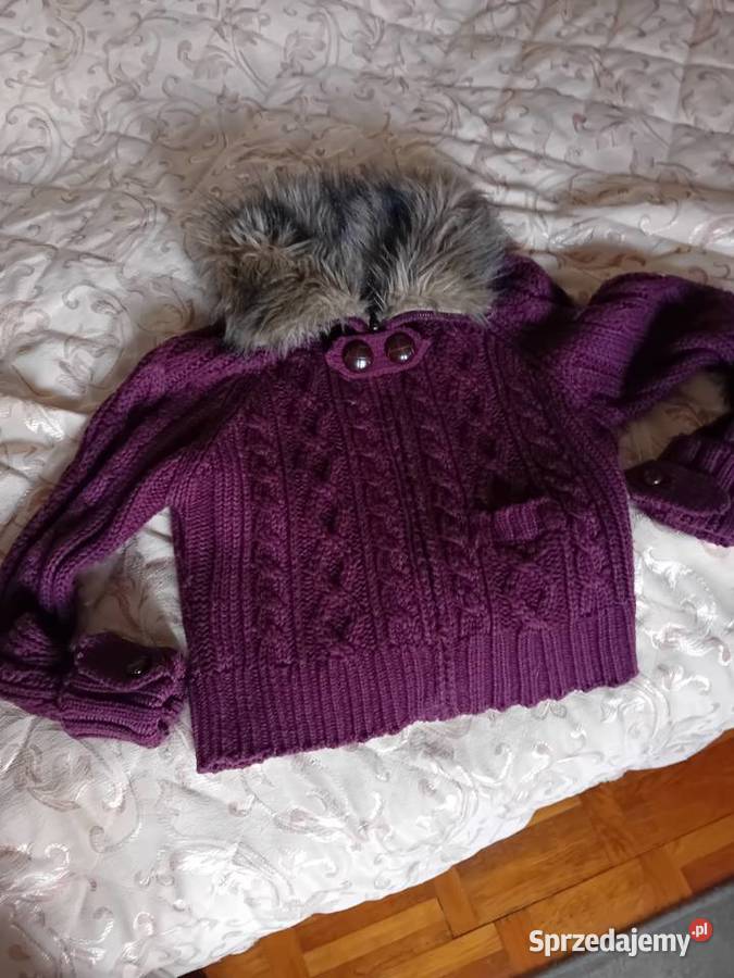 sweterek krótki ale cieplutki Warszawa sprzedam