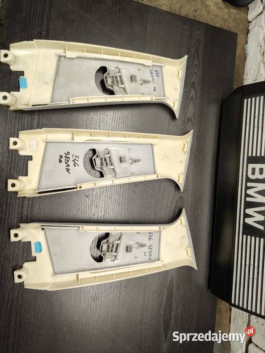 Bmw e46 sedan osłony słupków b lewa prawa osobowe Aleksandrów Łódzki sprzedam