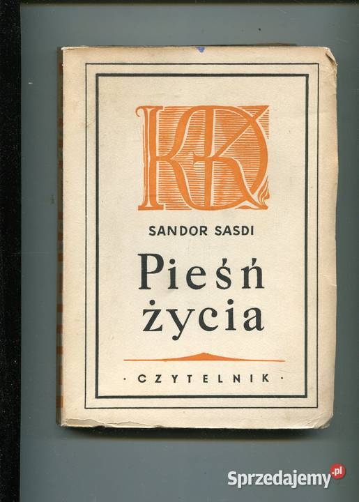 Pieśń życia Sandor Sasdi Szczecin sprzedam