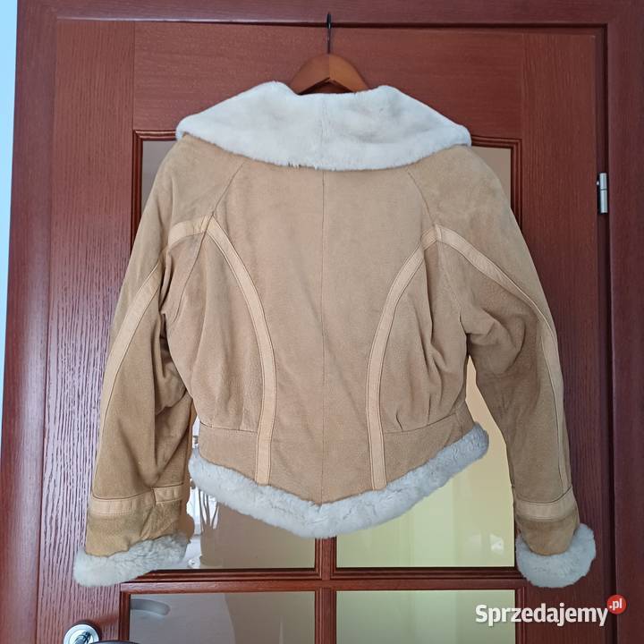 Kurtka skórzana krótka M