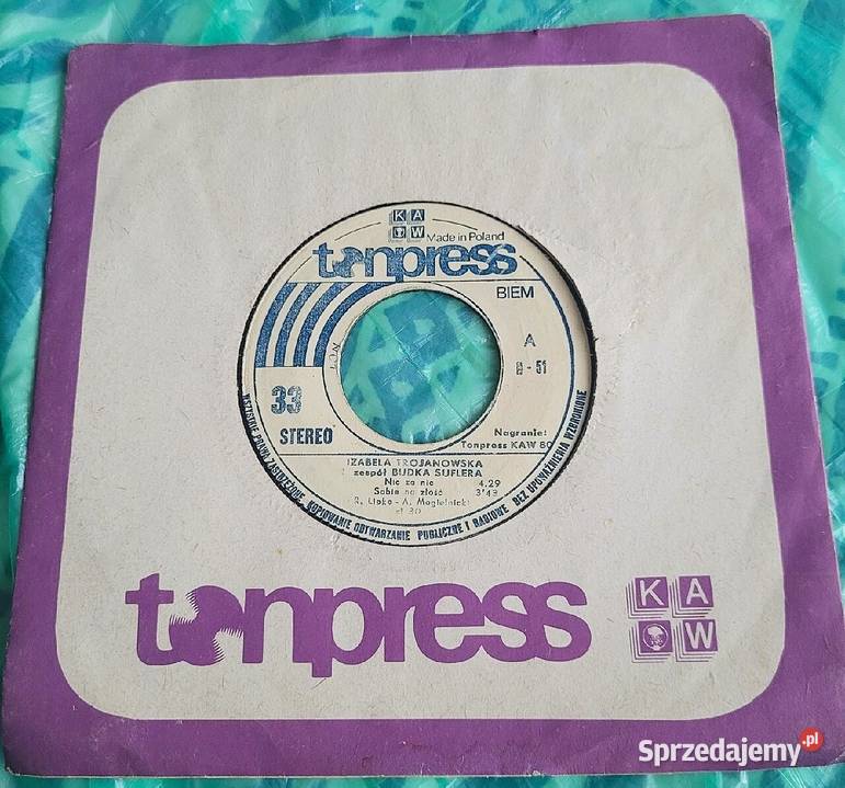 Izabela Trojanowska i Budka Suflera singiel Chełmno