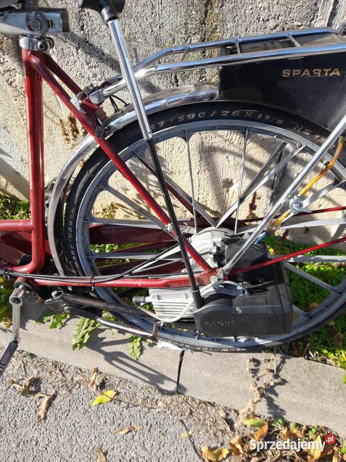 Rower spalinowy holenderski firmy sparta Świdnik