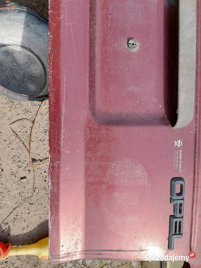 Klapa kpl Kadett Karoseria sprzedam