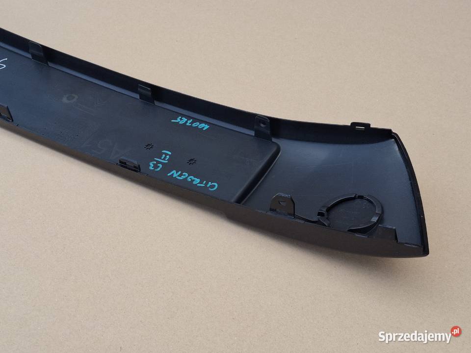 CITROEN C3 II LISTWA NAKŁADKA ZDERZAKA BLENDA Bieleń