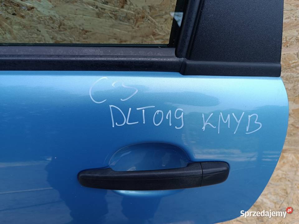 CITROEN C3 DRZWI TYŁ LEWY LEWE KOD LAK KMYB wielkopolskie Słowikowo