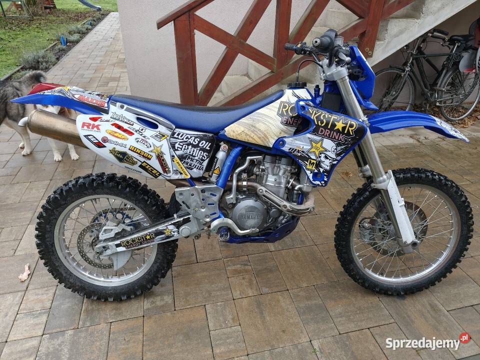 Yamaha WR 426 F klasyk niski przebieg niebieski Głowienka