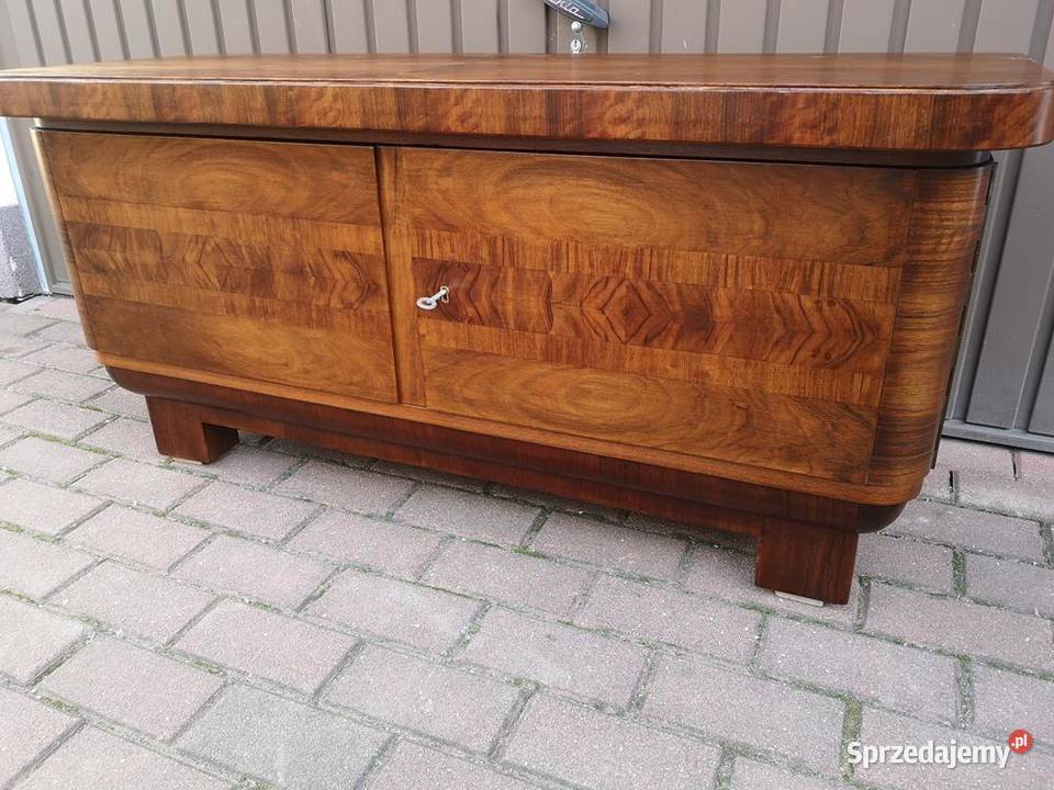 Komoda ARTDECO Orzech Niska Stara Antyk Swarzędz