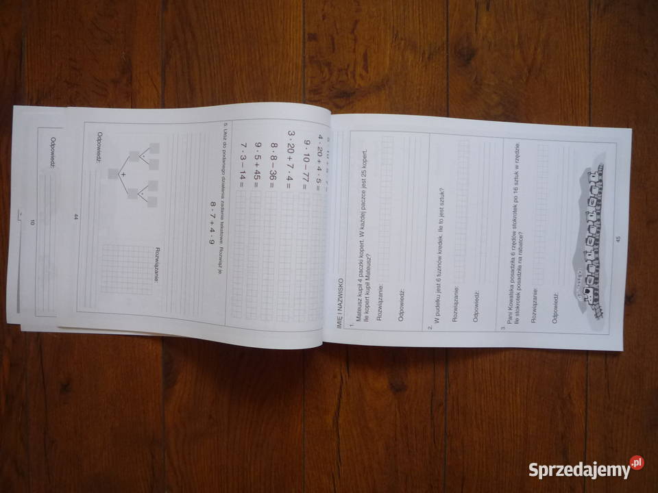 Matematyka testy klasa 2 Utrwalamy i sprawdzamy Szczecin