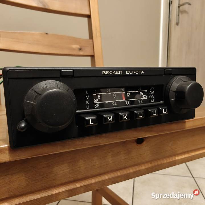 Radio Becker Europa BE 772 Mercedes BMW Porsche Sulechów