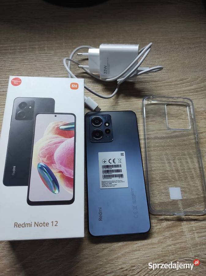 Redmi Note 12 Onyx Gray 256GB Redmi Tarnobrzeg sprzedam