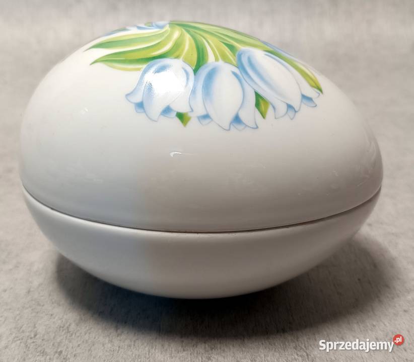 Porcelanowe Jajo Szkatułka Lindt Sprngli Design Porcelana i szkło zachodniopomorskie Dobrzany