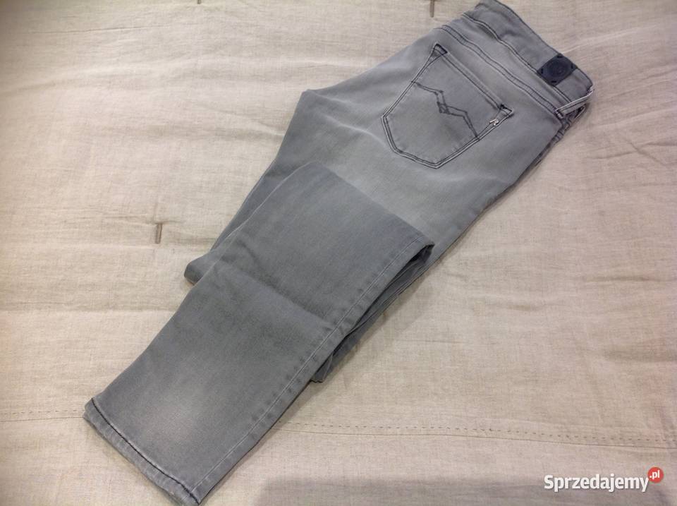 REPLAY Szare Spodnie Jeans Damskie r L W 29 L 34 Nowa Sól sprzedam