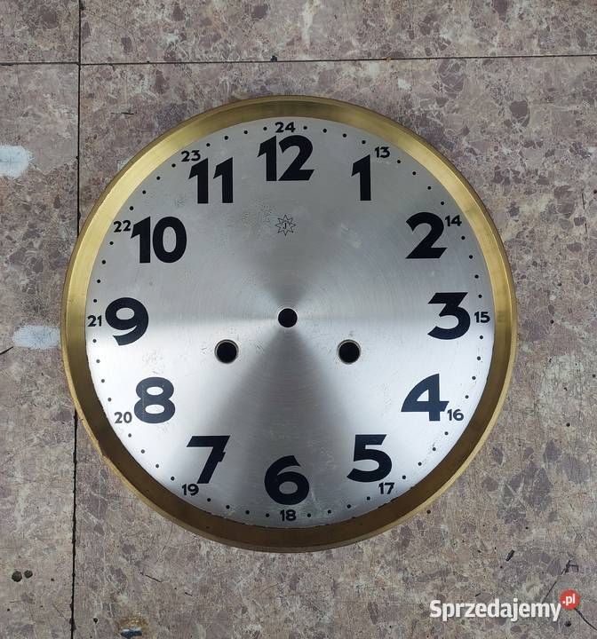813 Tarcza starego zegara ściennego Junghans 205 Antyki Tczew