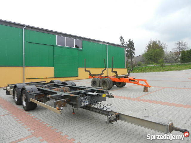 Przyczepa do przewozu kontenerów HW Jordanów