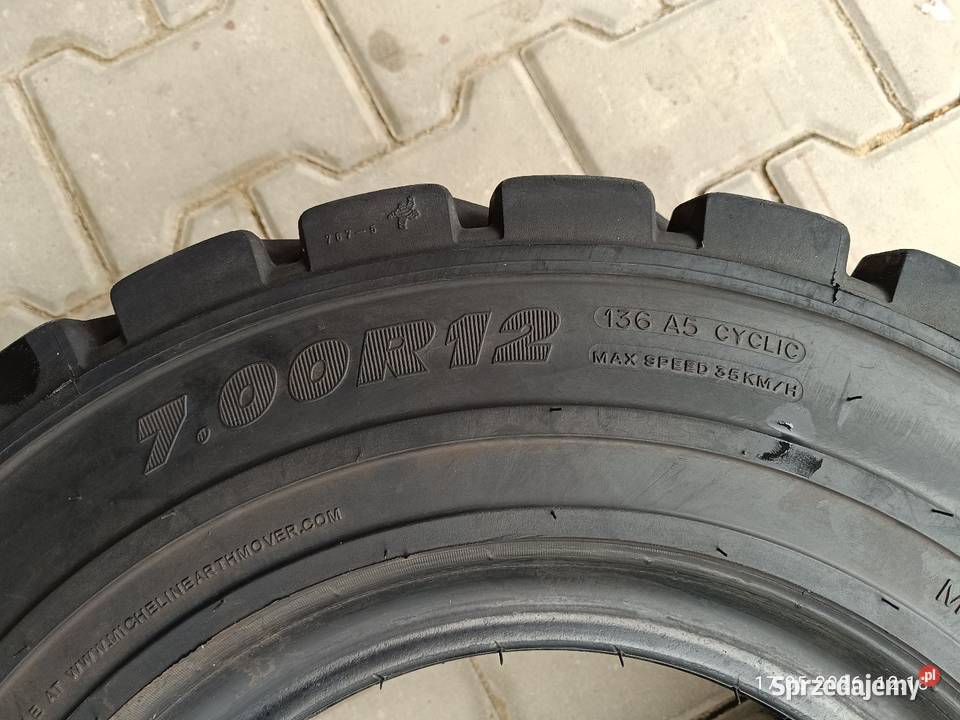Opona Michelin XZM 700 R12 Lublin sprzedam