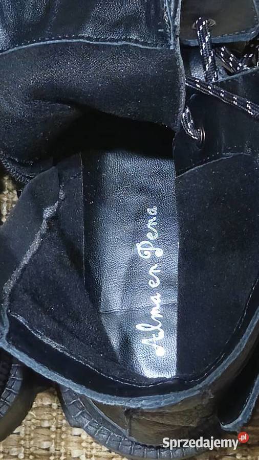 Alma en Pena skórzane trapery trzewiki damskie Lublin