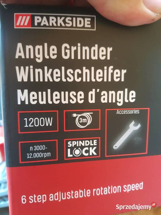 NOWOŚĆ PARKSIDE Szlifierka kątowa PWS 125 F6 Głogowa