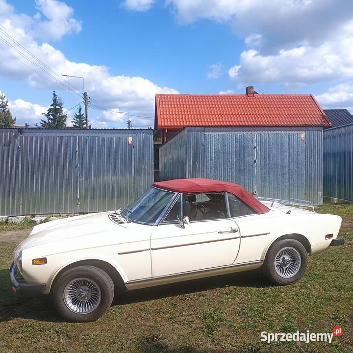 1977 Fiat Spider Abarth Kabriolet BEZ RDZY nieuszkodzony Białystok