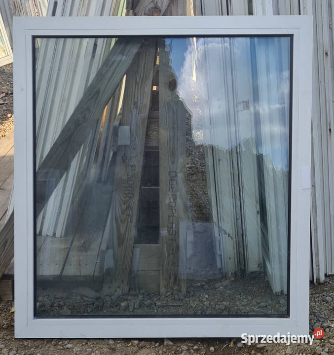 OKNA KacprzaK Witryna 101X110 FIX Używany PCV Lublin