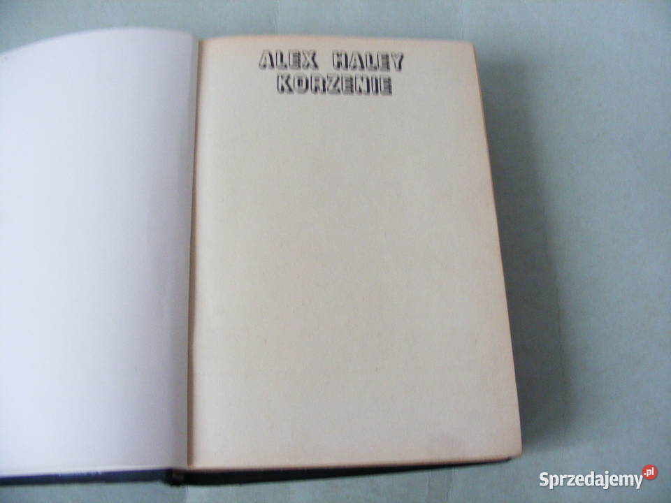 Przypadki Robinsona Kruzoe Defoe Korzenie Haley Rok wydania 1971 dolnośląskie Oborniki Śląskie