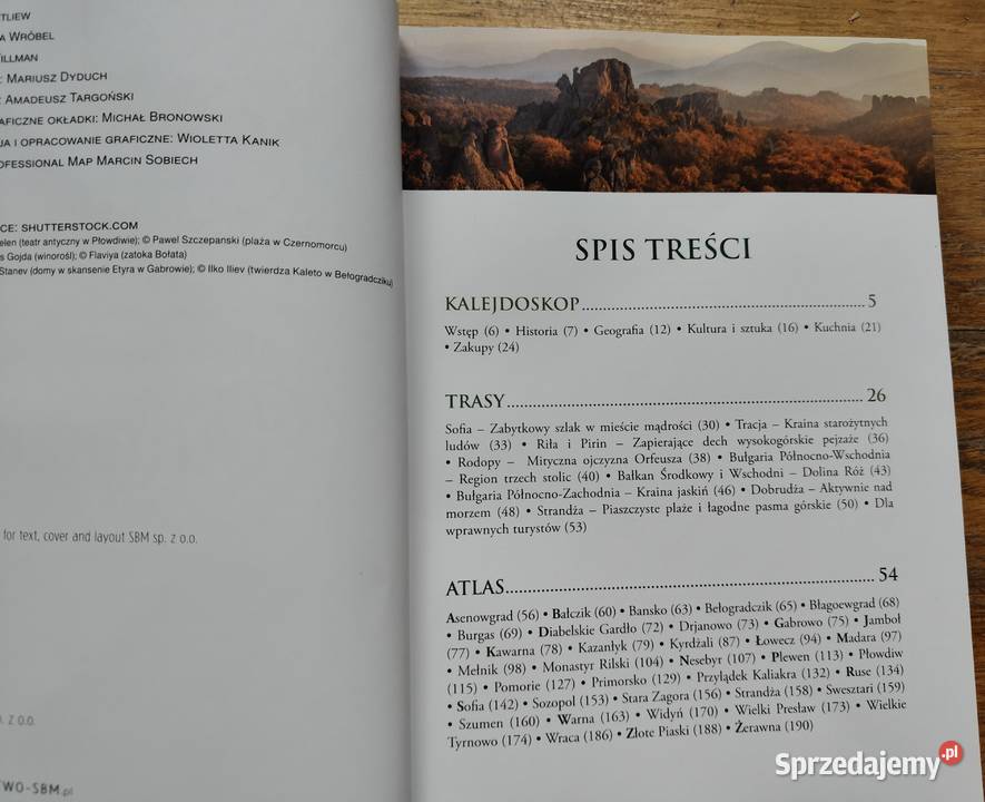 Atlas turystyczny Bułgarii Iwan Sepetliew Kraków