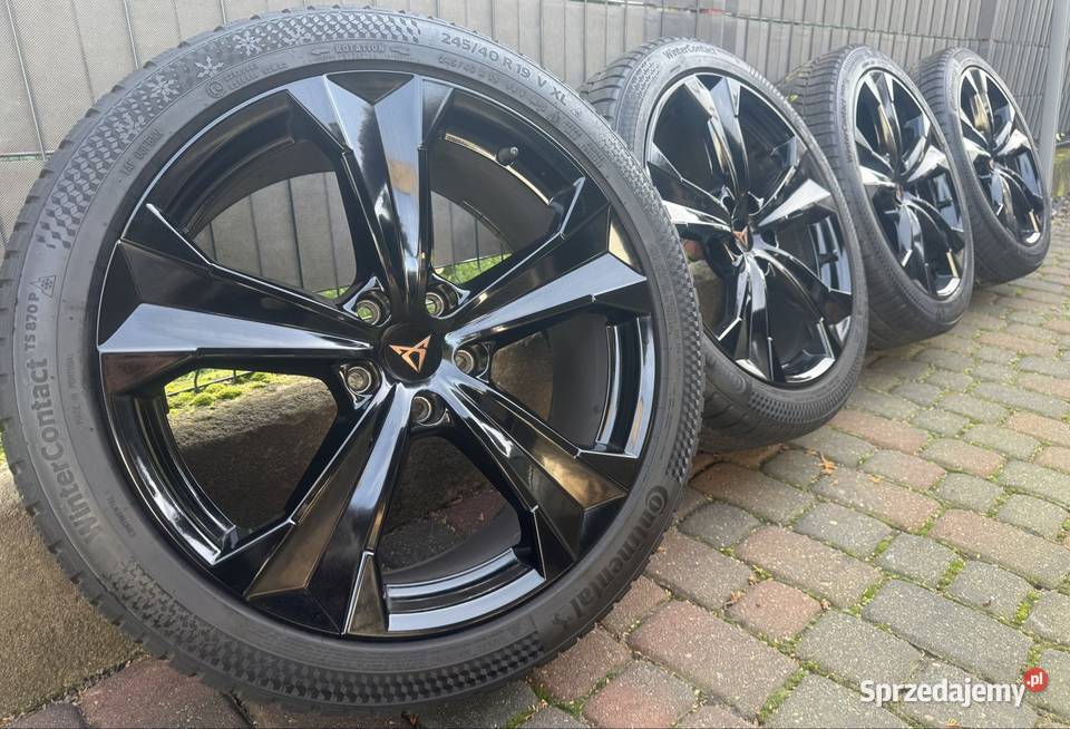 Zimowe 19 Cupra Formentor kola felgi komplet Samochodowe Lubasz