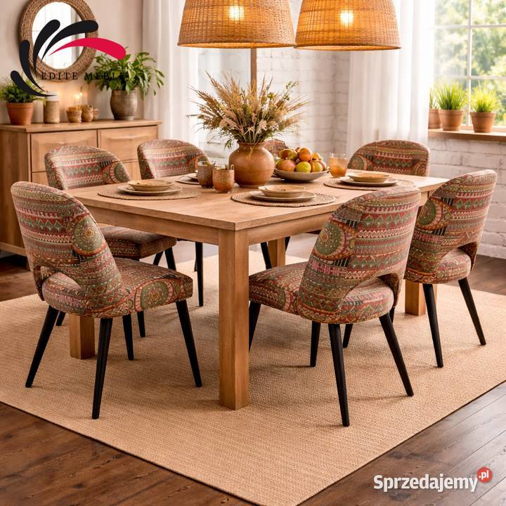 Krzesło Tapicerowane Premium KL2 Raja Edite 52cm Krzesła wielkopolskie Poznań