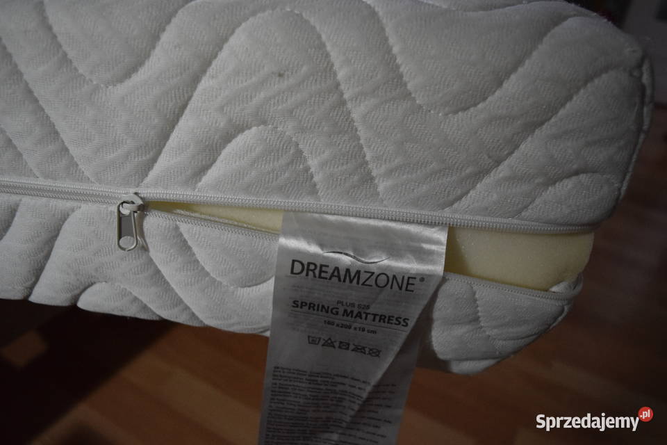 Materac DREAMZONE PLUS200X160X19Okazja Kosztował warmińsko-mazurskie Olsztyn