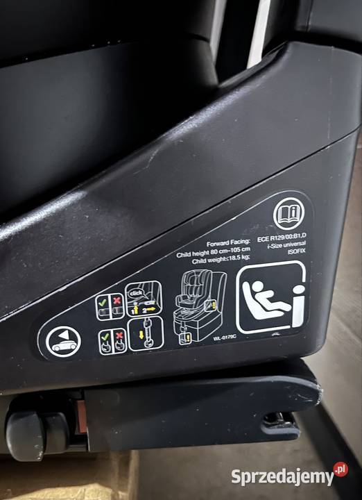 Fotelik samochodowy Nuna Rebl Isofix Rzekuń