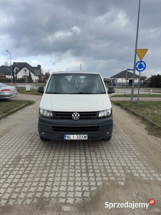 VW Transporter T5 2010r Lift Long 20Tdi klima biały