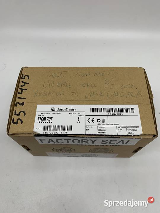 Allen Bradley CompactLogix L32E CPU 1769L32E Ser Warszawa