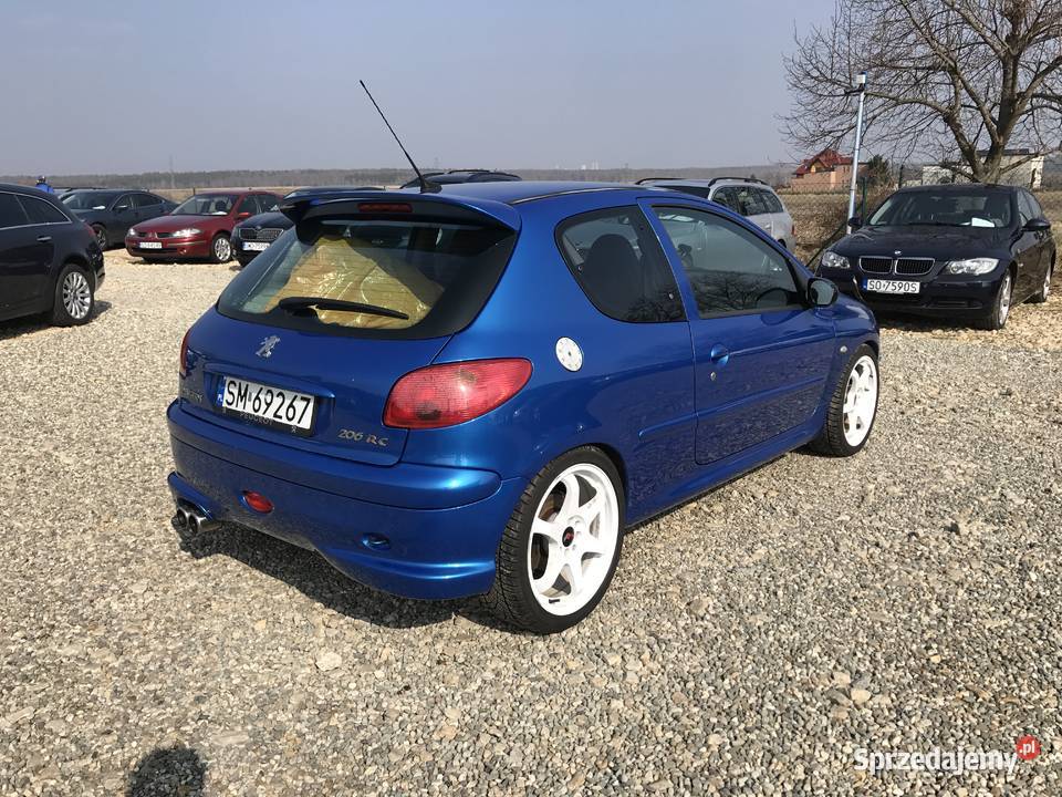 Peugeot 206 RC wspomaganie kierownicy