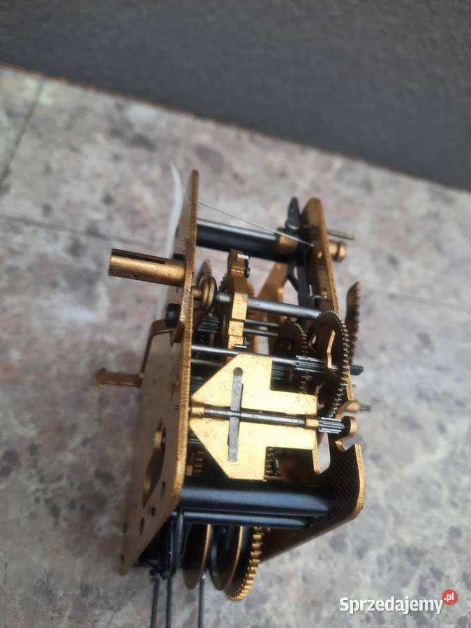 426 Mechanizm starego zegara łańcuchowy wagowy Tczew sprzedam