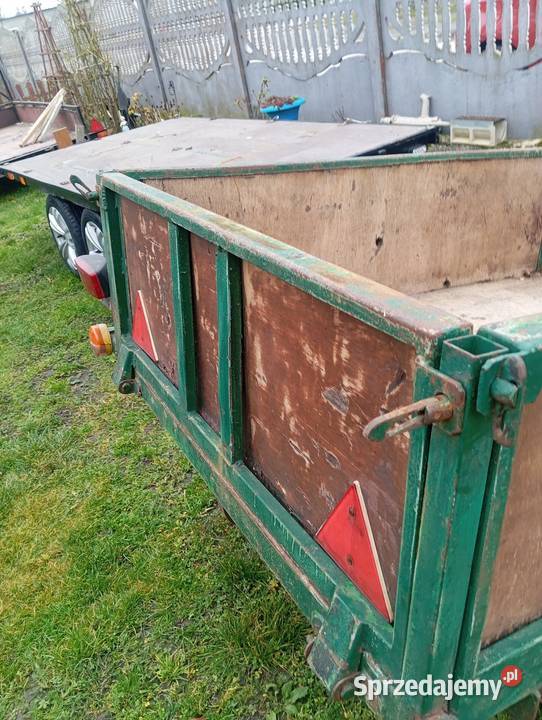 Sprzedam przyczepkę samochodową 14210240 Bez warmińsko-mazurskie Podławki