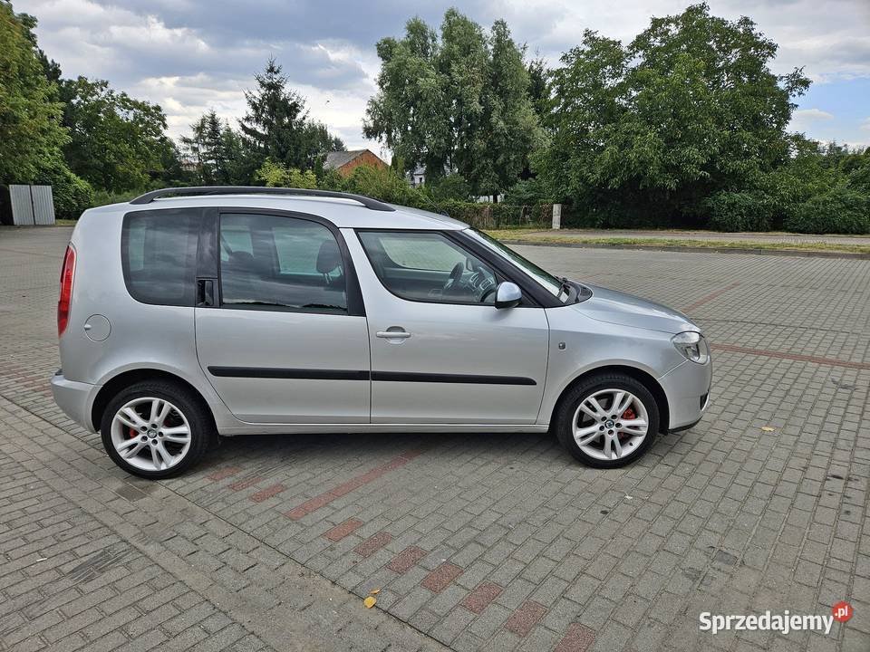 Skoda Roomster 16 mpi benzyna klima serwisowana szary Koźmin Wielkopolski