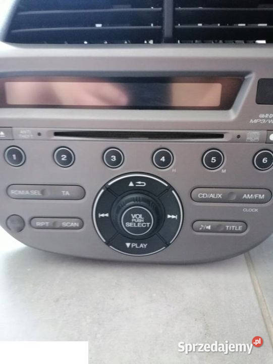 HONDA JAZZ III RADIO ORYGINALNE WERSJA ANGIELSKA Kozubszczyzna