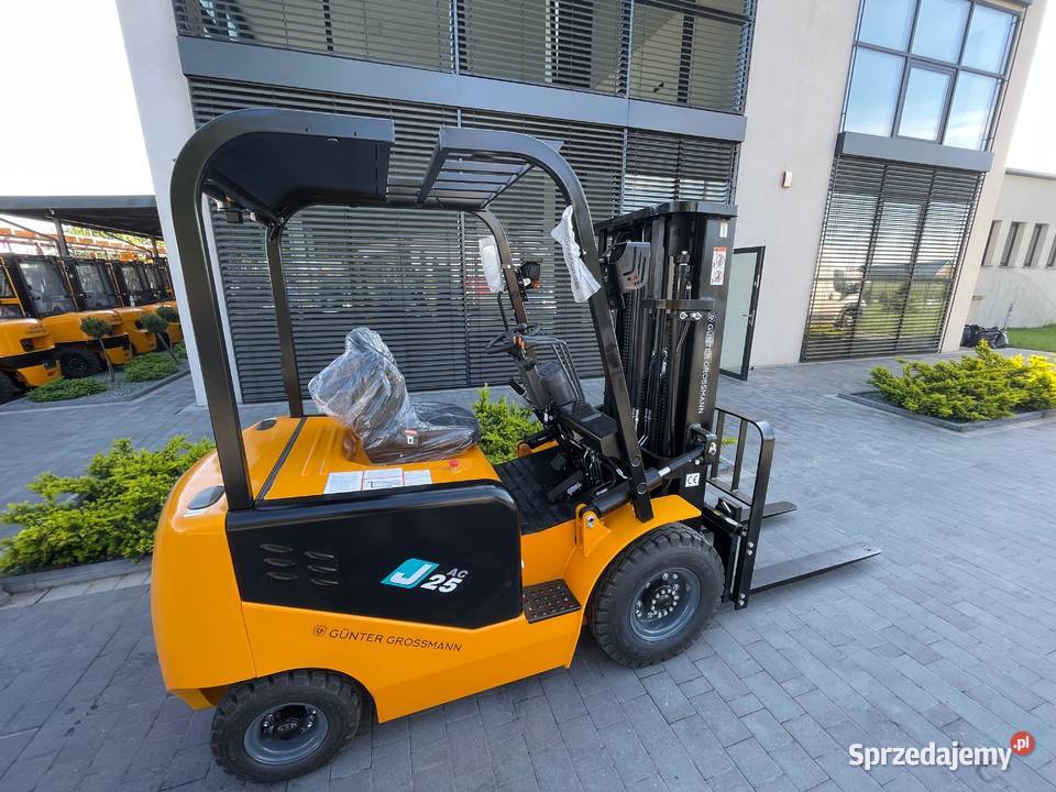 Nowy elektryczny wózek widłowy 25T 45m Gunter Wózki widłowe Ciechanów