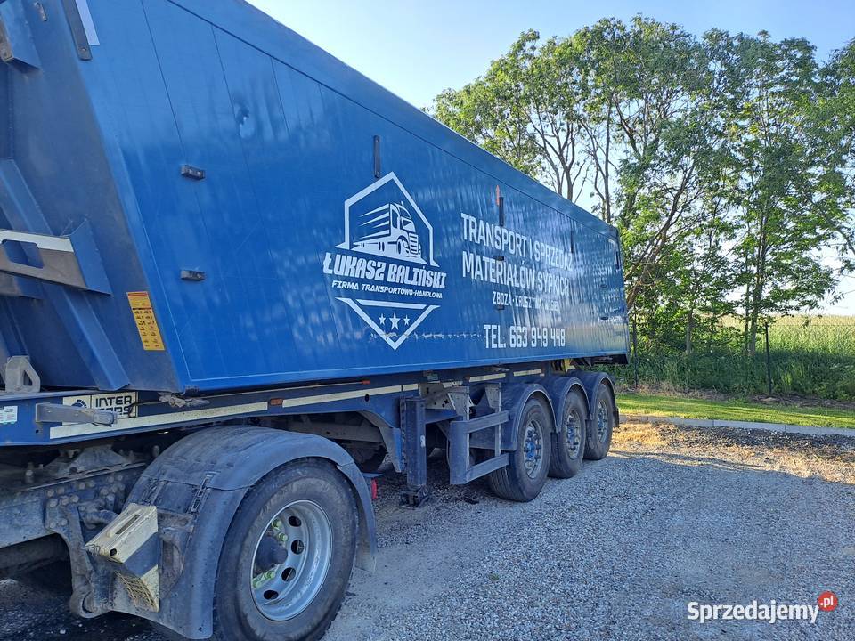 NACZEPA WYWROTKA INTER CARS Lidzbark Warmiński