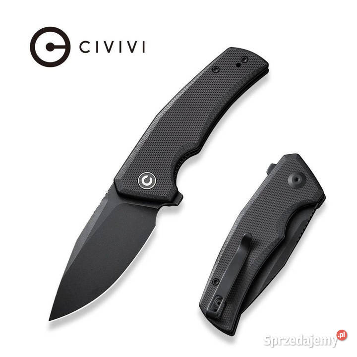 Nóż składany Civivi Regulatron Black G10 Black