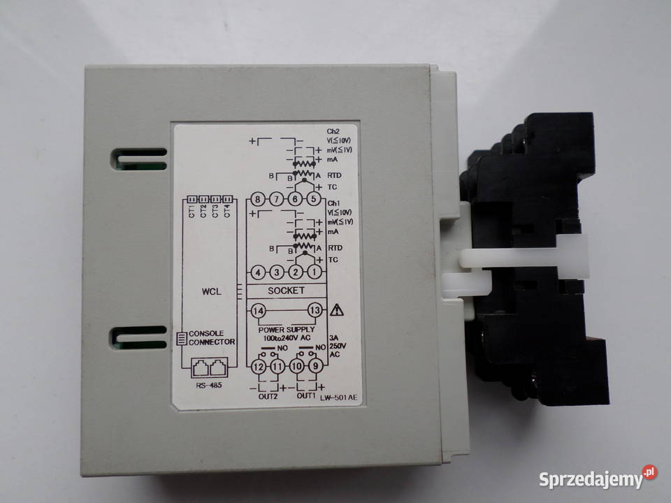 Regulator temperatury i procesu Shinko WCL 13 pomorskie Słupsk