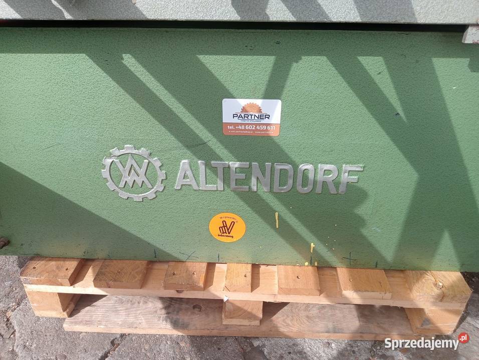 Piła formatowa ALTENDORF z podcinaczem F90 pomorskie
